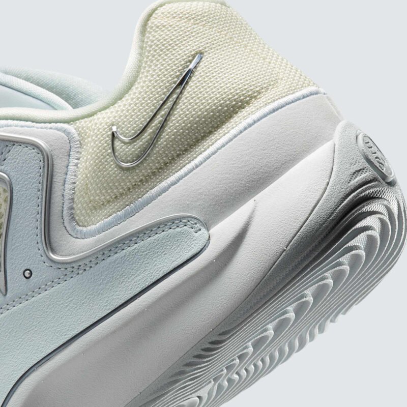 Nike KD 18 Slides An Icy Soft Pearl کفش بسکتبال9