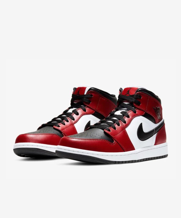 کتونی جردن 1 مید شیکاگو Air Jordan 1 Mid Chicago - Image 2