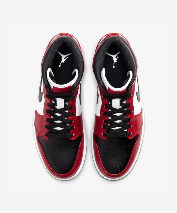 کتونی جردن 1 مید شیکاگو Air Jordan 1 Mid Chicago - Image 4