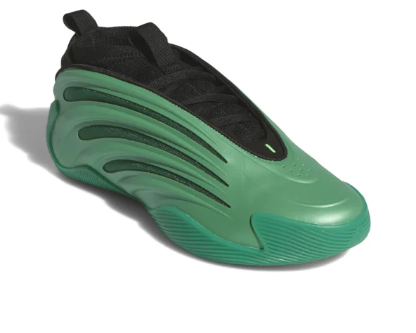 تصویر کتونی بسکتبال هاردن ول ۹ آدیداس با رنگ سبز و مشکی