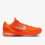 کتونی بسکتبال کوبی 6 - Kobe 6 Protro Total Orange نارنجی با رویه پوست‌ماری