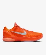 کتونی بسکتبال کوبی 6 - Kobe 6 Protro Total Orange نارنجی با رویه پوست‌ماری