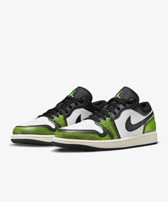 کتونی جردن 1 لو Air Jordan 1 Low Wear Green - Image 2