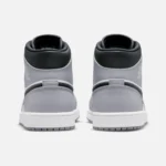 کتونی جردن 1 مید Air Jordan 1 Mid Smoke Grey - Image 8