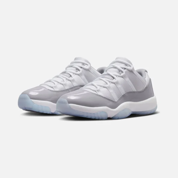 کتونی بسکتبال جردن 11  Air Jordan 11 Retro Low Cement Grey - Image 8