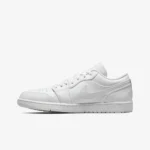 کتونی جردن 1 Air Jordan 1 Low 'Triple White's - Image 2