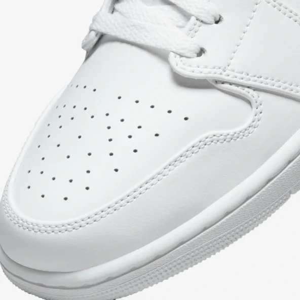 کتونی جردن 1 Air Jordan 1 Low 'Triple White's - Image 4