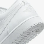 کتونی جردن 1 Air Jordan 1 Low 'Triple White's - Image 3