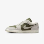 کتونی جردن 1 Air Jordan 1 Low SE 'Medium Olive Sail's - Image 2