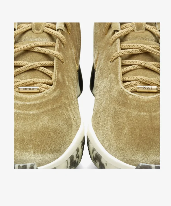LeBron James XXI x The Shop | کتونی بسکتبال نایک لبرون XXI x The Shop «متالیک گلد» - تصویر 2