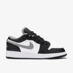 1 Low Black White Grey (GS) | کتونی بسکتبال جردن 1 لو Black White Grey (GS) «ایر جوردن وان لو» - تصویر 1