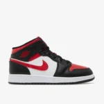 1 Mid Black Fire Red | کتونی بسکتبال جردن 1 مید Black Fire Red «ایردی» - تصویر 1