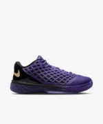 Kobe 3 Low Protro x FC Barcelona | کتونی بسکتبال نایک کوبی 3 لو پروترو x FC Barcelona «بلک الکتریک پرپل» - تصویر 1
